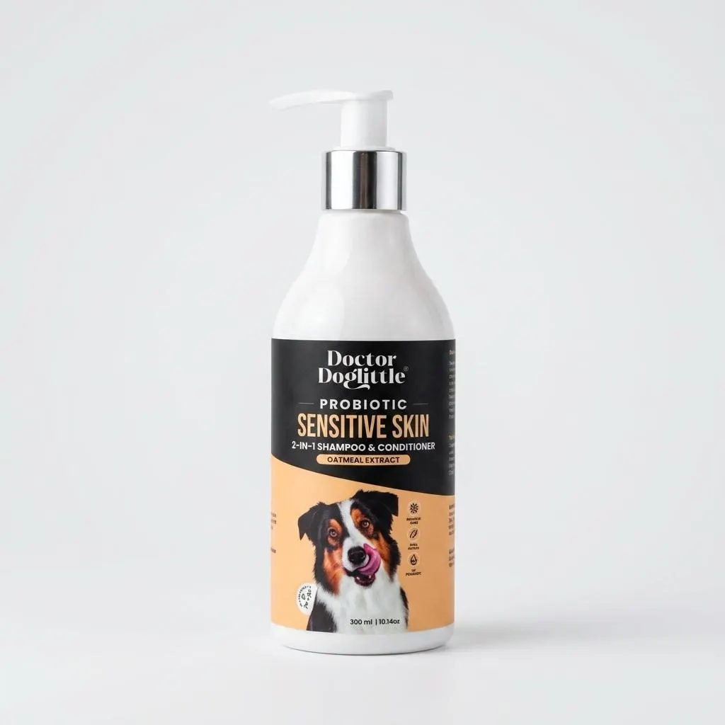 Probiotic Dog Sensitive Skin 2-in-1 Shampoo & Conditioner - Image 5