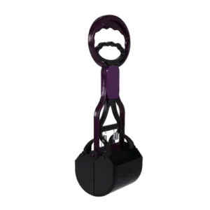 Small Pet Pooper Scooper – One-Handed Portable Waste Pickup Clamp