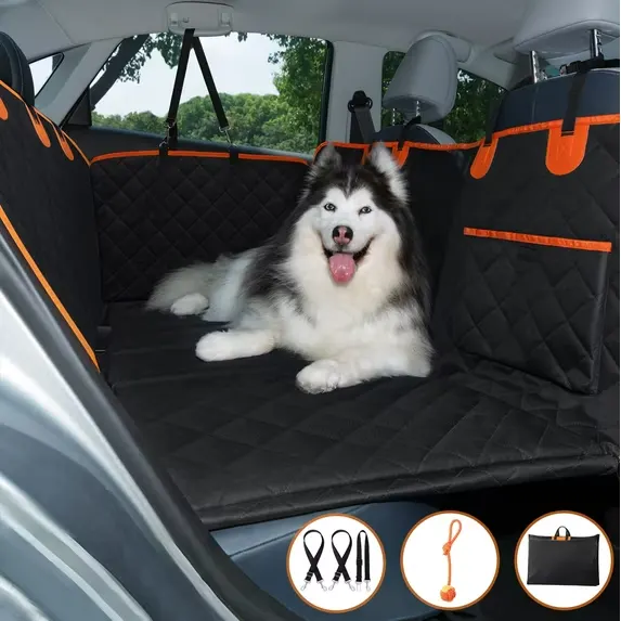 Waterproof Pet Car Seat Cover – Heavy Duty Scratch-Proof Dog Seat Protector - Image 2