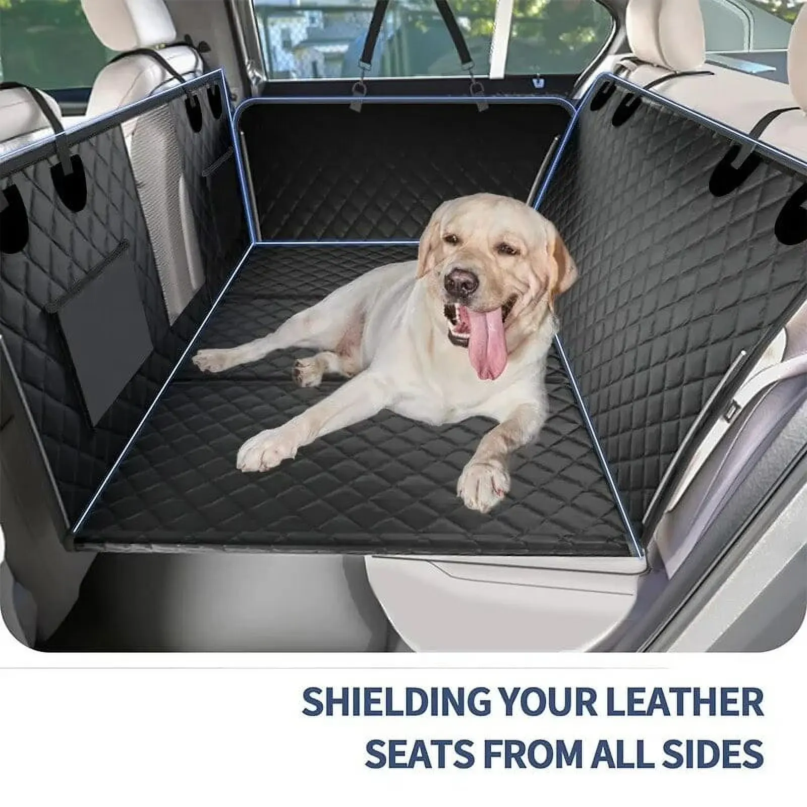 Waterproof Pet Car Seat Cover – Heavy Duty Scratch-Proof Dog Seat Protector - Image 3