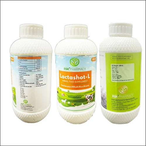 LACTASHOT-L Liquid – Milk Enhancer with Shatavari & Jivanti (1L) for Cattle | Maximizes Milk Production & Quality - Image 3