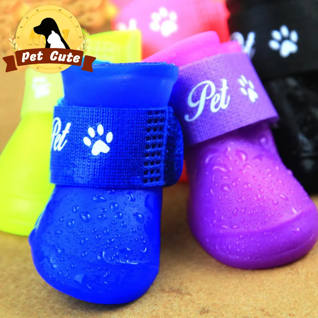 Protective Dog Shoes Size 4 – Durable Breathable Outdoor Paw Protectors - Image 2